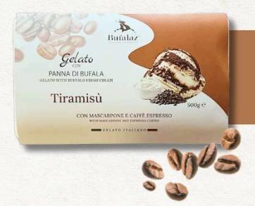 BUFALAZ TIRAMISU' MASCARPONE ED ESPRESSO 6x500